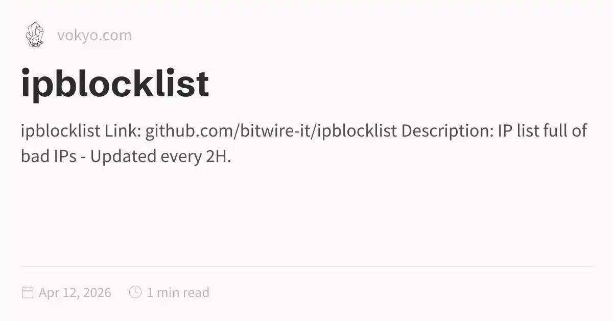 ipblocklist